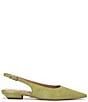 Sam Edelman Netty Suede Pointed Toe Kitten Heel Slingback Flats - Image 4