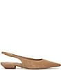 Sam Edelman Netty Suede Pointed Toe Kitten Heel Slingback Flats - Image 3