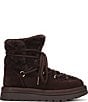Sam Edelman Ovie Suede Faux Fur Lace Up Booties - Image 2