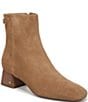 Sam Edelman Paige Suede Square Toe Dress Booties - Image 1