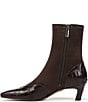 Sam Edelman Pammy Crocodile Embossed Leather Dress Booties - Image 5