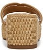 Sam Edelman Pauleena Raffia Double E Logo Platform Wedge Slide Sandals - Image 5