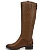 Color:Whiskey - Image 5 - Penny Tall Leather Riding Boots