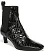 Sam Edelman Peony Crocodile Embossed Leather Chelsea Dress Booties - Image 1