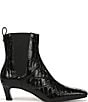 Sam Edelman Peony Crocodile Embossed Leather Chelsea Dress Booties - Image 2