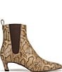 Sam Edelman Peony Python Print Leather Chelsea Dress Booties - Image 2