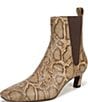 Sam Edelman Peony Python Print Leather Chelsea Dress Booties - Image 6