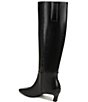 Sam Edelman Perla Leather Square Toe Tall Dress Boots - Image 4