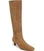 Sam Edelman Perla Suede Square Toe Tall Dress Boots - Image 1