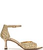 Sam Edelman Peyton Metallic Woven Raffia Ankle Wrap Dress Sandals - Image 2