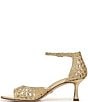 Sam Edelman Peyton Metallic Woven Raffia Ankle Wrap Dress Sandals - Image 5