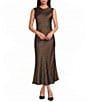 Sam Edelman Polka Dot Satin Midi Dress - Image 1