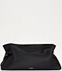 Sam Edelman Poppy Satin Rhinestoned Oversized Clutch, Color:Black - Image 2