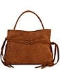 Sam Edelman Poppy Suede Small Drawstring Tote Bag - Image 1