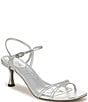 Sam Edelman Presley Metallic Strappy Dress Sandals - Image 1