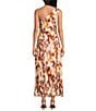 Sam Edelman Printed Dusk Draped Midi Dress - Image 2