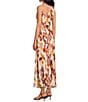 Sam Edelman Printed Dusk Draped Midi Dress - Image 4