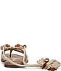 Sam Edelman Rori Braided Rope Beaded Ankle Wrap Flat Sandals - Image 3
