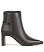 Sam Edelman Saige Leather Woven Snip Toe Dress Booties - Image 2