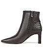 Sam Edelman Saige Leather Woven Snip Toe Dress Booties - Image 5