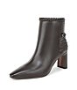 Sam Edelman Saige Leather Woven Snip Toe Dress Booties - Image 6