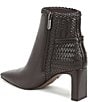 Sam Edelman Saige Leather Woven Snip Toe Dress Booties - Image 4