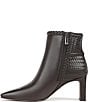 Sam Edelman Saige Leather Woven Snip Toe Dress Booties - Image 5