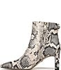 Sam Edelman Saige Python Print Leather Dress Booties - Image 5