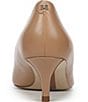 Sam Edelman Summer Leather Pointed Toe Kitten Heel Pumps - Image 4