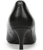 Sam Edelman Summer Leather Pointed Toe Kitten Heel Pumps - Image 5
