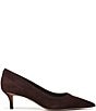 Sam Edelman Summer Suede Pointed Toe Kitten Heel Pumps - Image 2