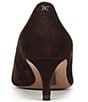 Sam Edelman Summer Suede Pointed Toe Kitten Heel Pumps - Image 4