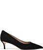 Sam Edelman Summer Suede Pointed Toe Kitten Heel Pumps - Image 2