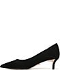 Sam Edelman Summer Suede Pointed Toe Kitten Heel Pumps - Image 5