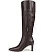 Sam Edelman Sylvia Leather Woven Snip Toe Tall Dress Boots - Image 5