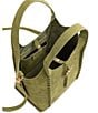 Sam Edelman Sylvia Mini Leather Whipstitch Satchel Bag, Color:Light Green - Image 3
