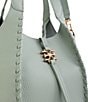 Sam Edelman Sylvia Mini Leather Whipstitch Bucket Bag - Image 4