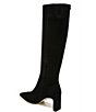 Color:Black - Image 4 - Sylvia Suede Tall Dress Boots