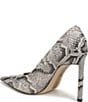 Sam Edelman Talula Python Print Leather Pointed Toe Stiletto Pumps - Image 4