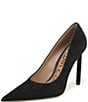 Sam Edelman Talula Suede Pointed Toe Stiletto Pumps - Image 6