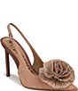 Sam Edelman Tegan Flore Moire Pointed Toe Slingback Pumps - Image 1