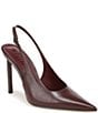 Sam Edelman Tegan Leather Pointed Toe Stiletto Slingback Pumps - Image 1