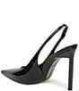 Sam Edelman Tegan Patent Leather Pointed Toe Stiletto Slingback Pumps - Image 4