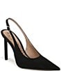 Sam Edelman Tegan Suede Pointed Toe Stiletto Slingback Pumps - Image 1