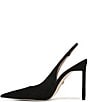 Sam Edelman Tegan Suede Pointed Toe Stiletto Slingback Pumps - Image 5
