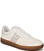 Color:White - Image 1 - Tenny Gum Sole Leather Retro Sneakers