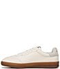 Color:White - Image 5 - Tenny Gum Sole Leather Retro Sneakers