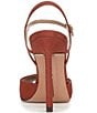Sam Edelman Tinslie Moire Ankle Strap Pointed Peep Toe Pumps - Image 5