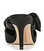 Color:Black - Image 3 - Veranda Satin Bow Detail Pointed Toe Dress Mules