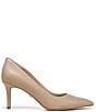 Color:Soft Beige - Image 2 - Vienna Leather Pointed Toe Pumps
